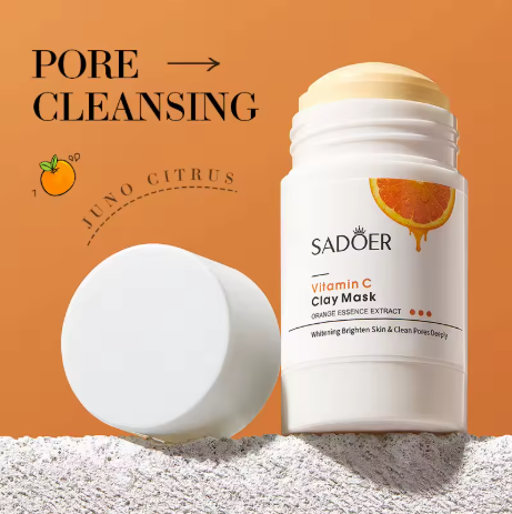 "Luz Instantânea: Máscara Detox com Vitamina C"