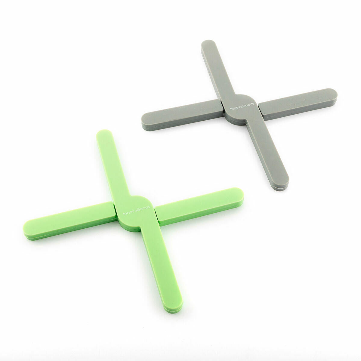 Salvamanteles Individual Dobrável de Silicone Folvet InnovaGoods 2 Unidades