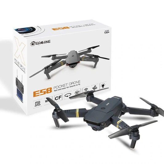 "MINIDRONE Eachine E58 – Tecnologia Compacta para Iniciantes e Entusiastas