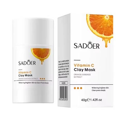 "Luz Instantânea: Máscara Detox com Vitamina C"