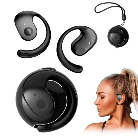 Auriculares Traductor De Idiomas Professional cor preta.
