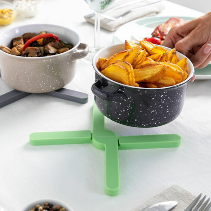 Salvamanteles Individual Dobrável de Silicone Folvet InnovaGoods 2 Unidades