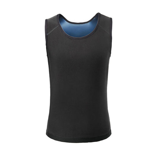 "Camiseta Chaleco Sauna: Queima Rápida e Molde Perfeito"